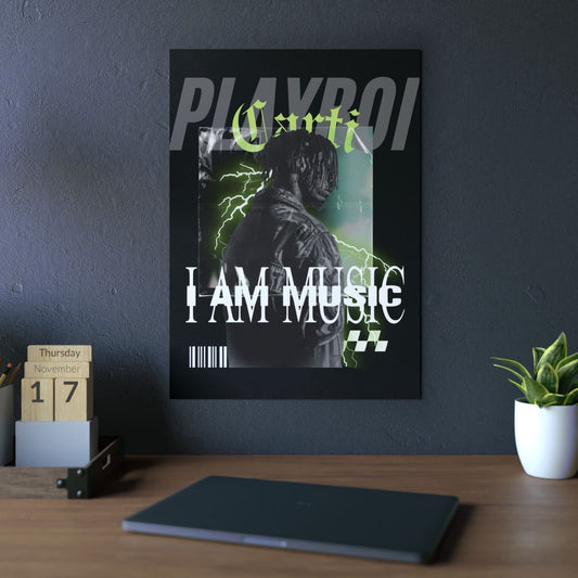 PLAYBOI CARTI- METALLIC POSTER