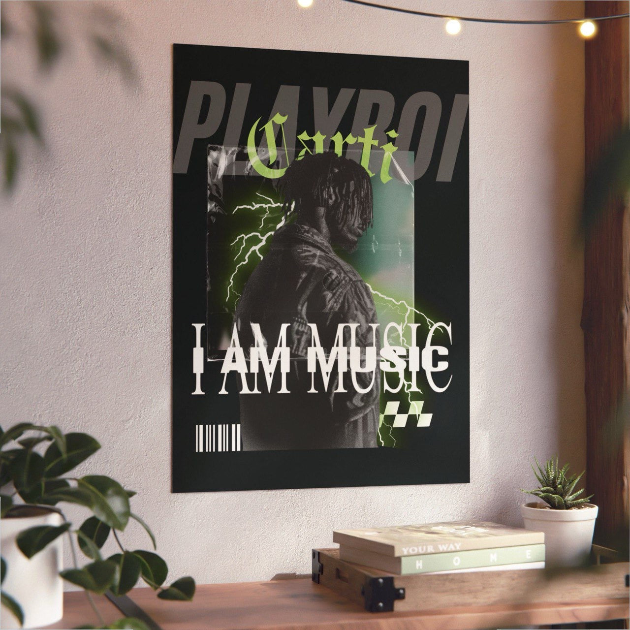PLAYBOI CARTI- METALLIC POSTER