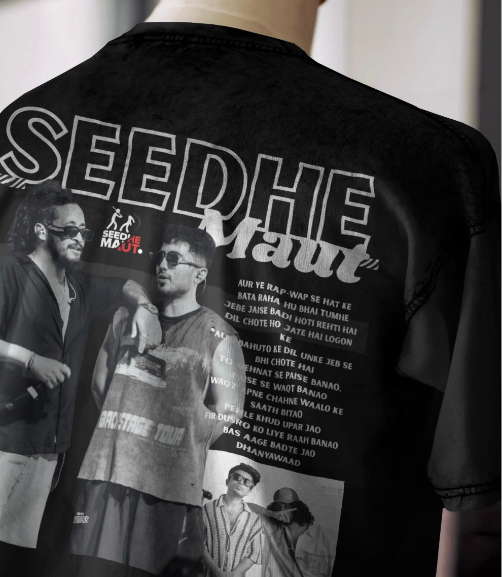 SEEDHE MAUT-3 OVERSIZED TEE