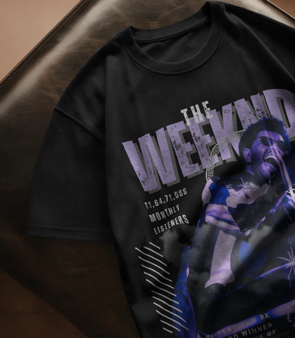 THE WEEKND EDITION 1- OVERSIZED TEE