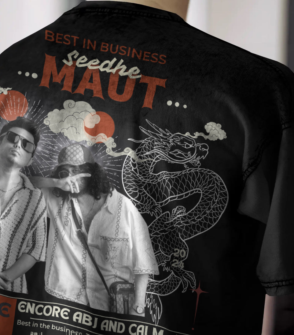 SEEDHE MAUT-2 OVERSIZED TEE